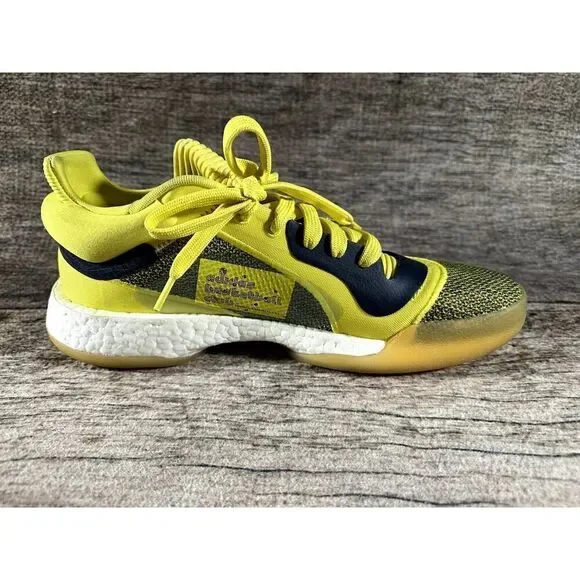 Adidas Marquee Boost Low Yellow/Purple Lakers Edition (Men's Size 11.5) Athletic Shoes